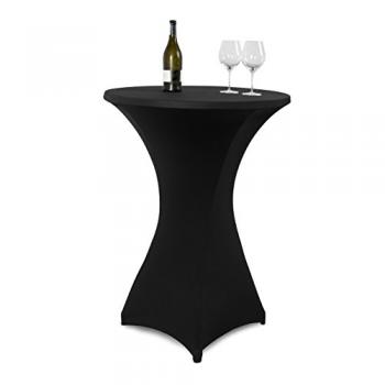 Tischhusse schwarz
