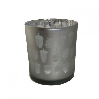 Windlicht mit Herbstmotiv