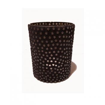 Windlicht mit Stern Motiv