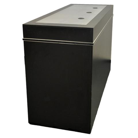 DJ-Tisch, Theke schwarz