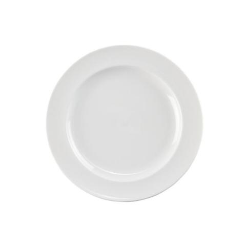 Teller flach weiss